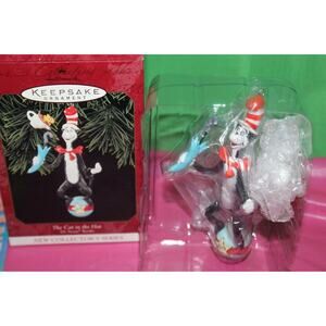 Hallmark The Cat In The Hat Series 1 Dr. Seuss Books 1999 Holiday Ornament